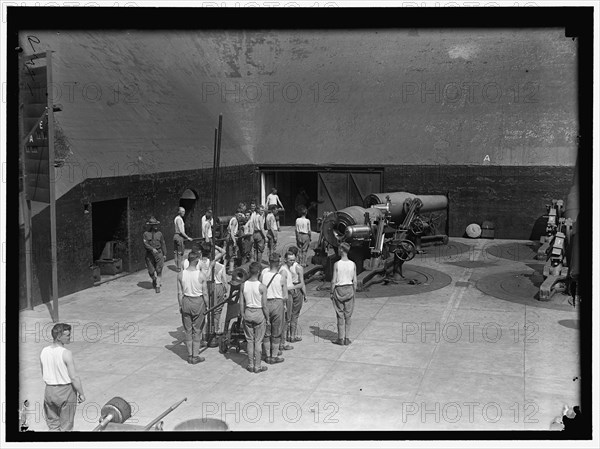 Fort interior, between 1913 and 1917. Creator: Harris & Ewing.