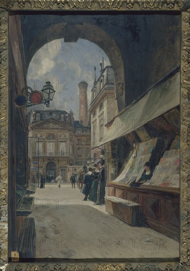 Passage Verite and Place de Valois, 1897.