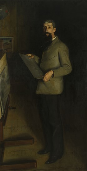 Portrait of Henri Guerard, 1889.