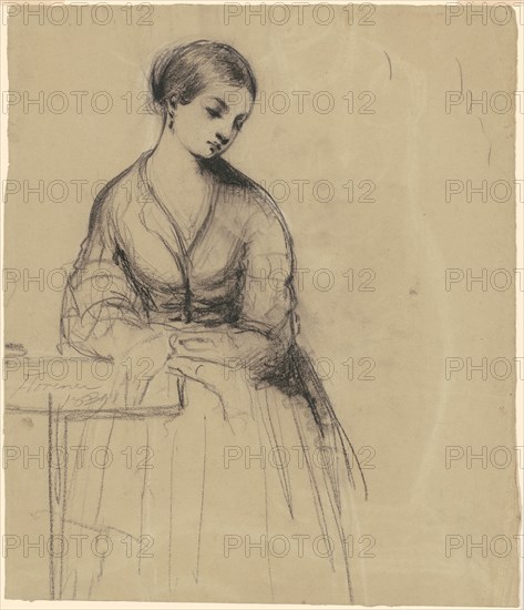 Young Woman, Florence [recto], 1839.