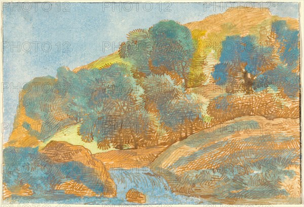 Hilly Landscape with a Stream, 1800/1805.