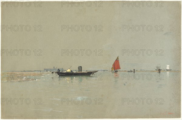 A Venetian Lagoon, 1871/1874.