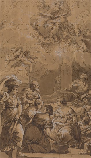 Birth of the Virgin, 18th century.