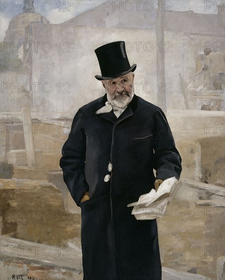 Portrait of Adolphe Alphand, 1888.