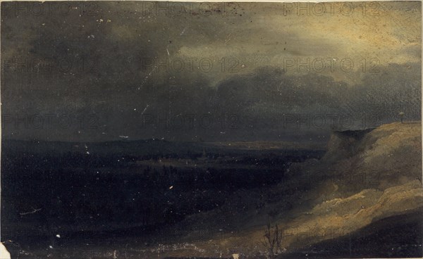 View thought to be of Montmartre, c1830.