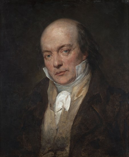 Portrait of Pierre-Jean de Beranger, 1828.