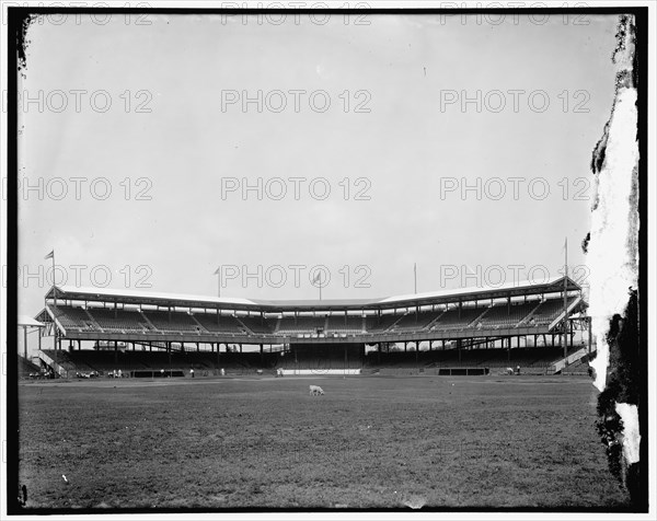 Baseball stadium, between 1910 and 1920. Creator: Harris & Ewing.