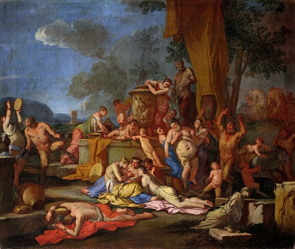 Bacchanalia, ca 1665-1669. Creator: Carpioni, Giulio (1613-1678).
