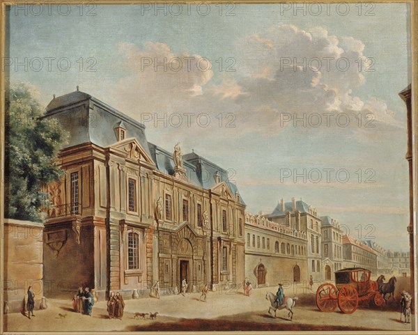 The Carnavalet hotel around 1740, 1926.