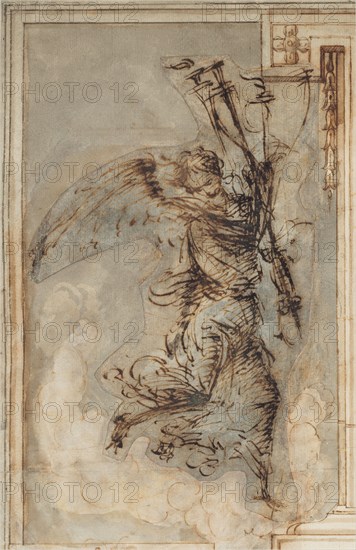 An Angel Carrying a Torch, c. 1500/1504.