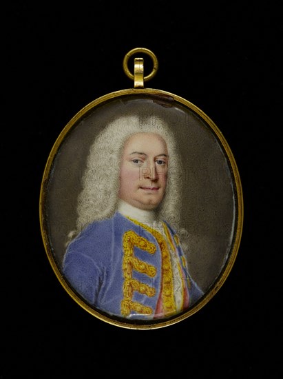 Portrait of a man, between 1725 and 1750.