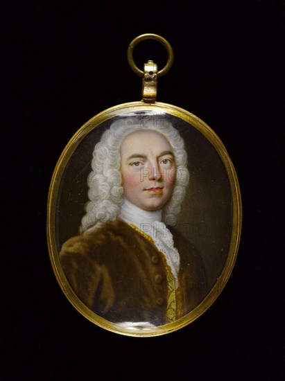 Portrait of a man, between 1725 and 1750.