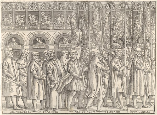 Procession of the Doge in Venice, 1556-61.