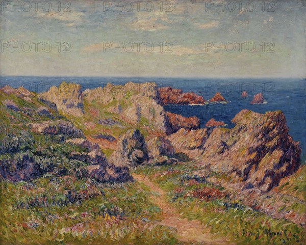 Good weather in Pern (Ile d'Ouessant), 1901.