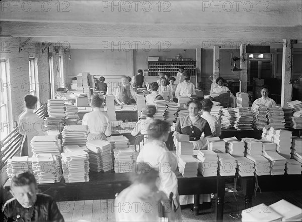 Government Printing office - Views, 1912. Creator: Harris & Ewing.