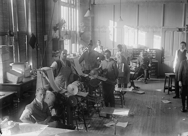 Government Printing office - Views, 1912. Creator: Harris & Ewing.