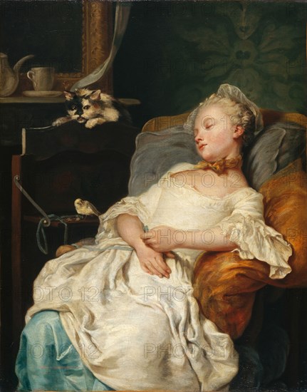 Le Repos, 1759. Creator: Colson, Jean-François Gilles (1733-1803).