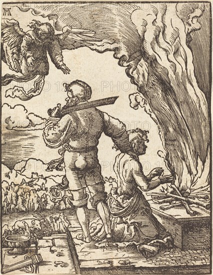 Abraham's Sacrifice, in or after 1520.
