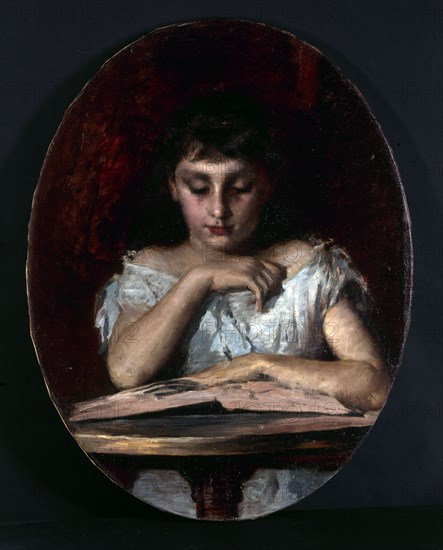 Portrait of Mademoiselle de Montfort, c1890.