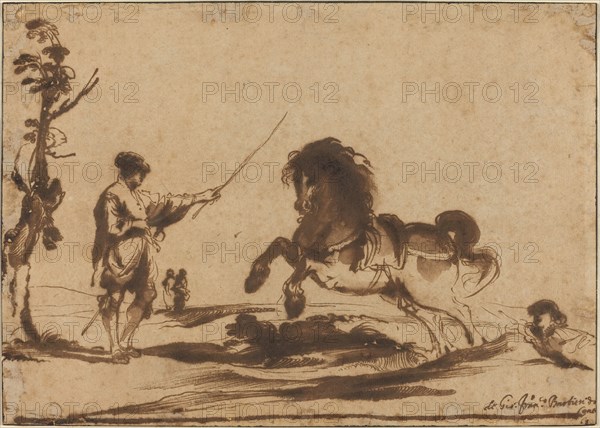 Landscape with the Taming of a Horse, 1620/1630.