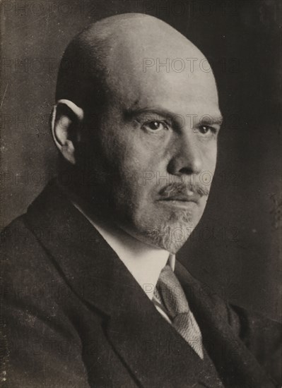 Portrait of Walther Rathenau (1867-1922), 1920. Private Collection.