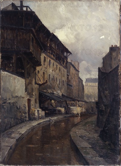 The Bievre, rue de Valence, c1900.