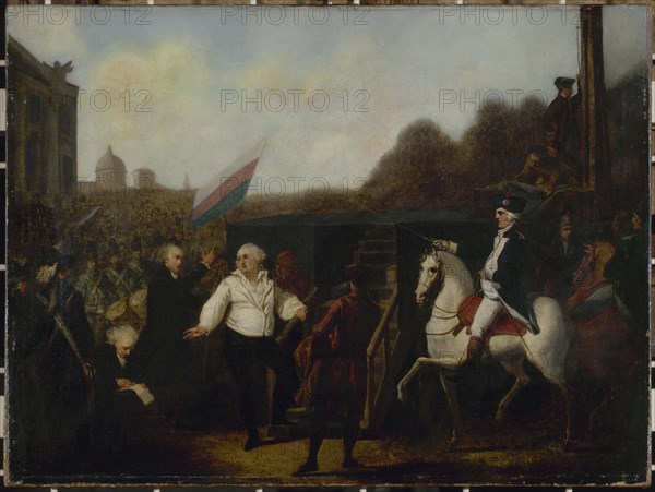 Execution of Louis XVI, January 21, 1793.