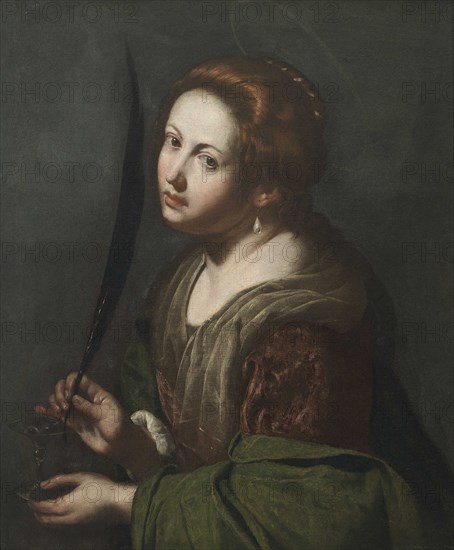 Saint Lucia, 1636-1638. Private Collection.