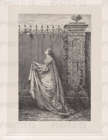 Furtive message (Messaggio furtivo), 1870-71.