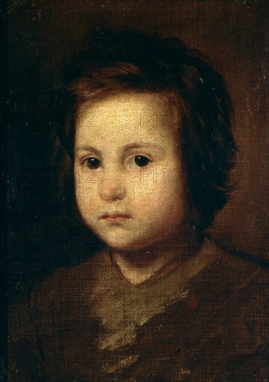 Portrait of a child, c. 1650. Creator: Velàzquez, Diego (1599-1660).