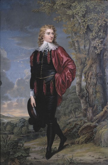 Full-length portrait of Henry-Philip Hope, 1802.