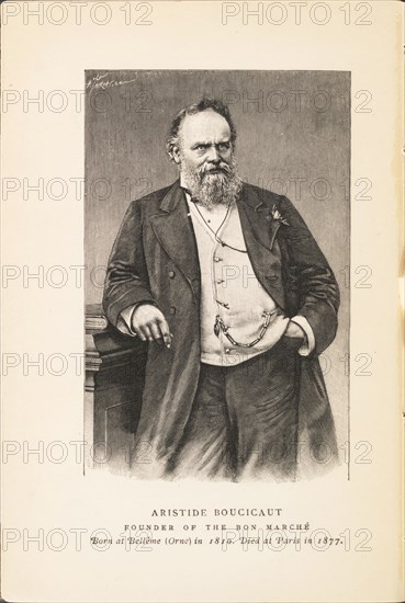 Portrait of Aristide Boucicaut (1810-1877), 1892. Private Collection.