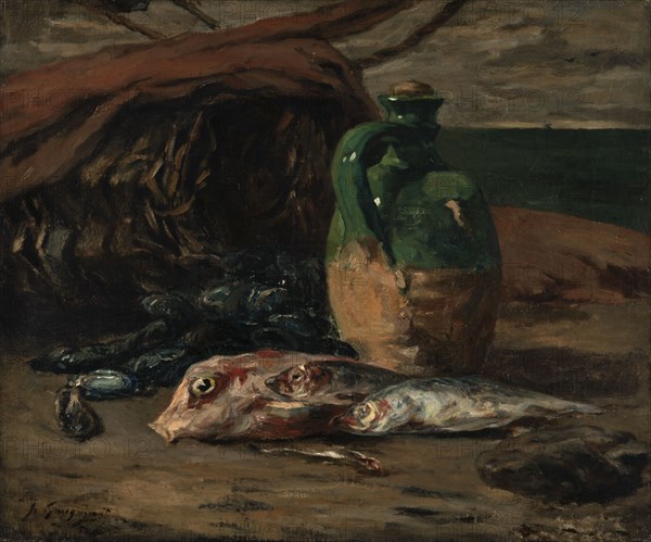 Still Life, ca 1877. Creator: Gauguin, Paul Eugéne Henri (1848-1903).