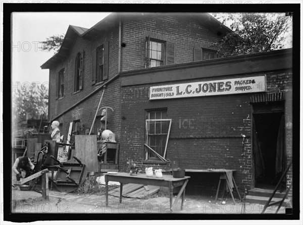 L.C. Jones Furniture, between 1911 and 1920. Creator: Harris & Ewing.