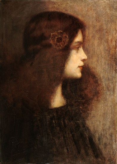 Portrait of Aurore Lauth Sand, c1890.