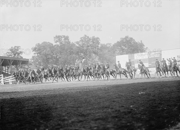 Horse Shows - Demns - By Ft. Myer Cav., 1910.