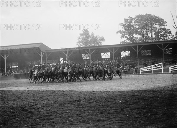 Horse Shows - Demns - By Ft. Myer Cav., 1910.