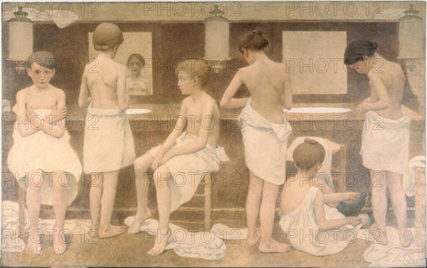 Les Petites Figurantes, between 1911and 1913.