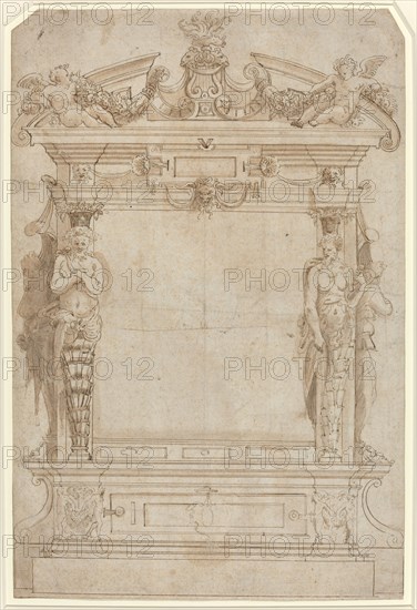 Design for an Architectural Framework, 16th century.
