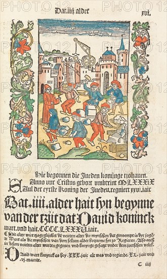 Koelhoffsche Chronik (Chronicle of Cologne), 1499. Private Collection.