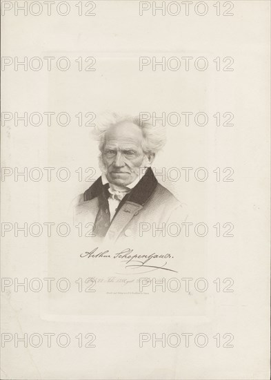 Portrait of Arthur Schopenhauer (1788-1860), 1870. Private Collection.