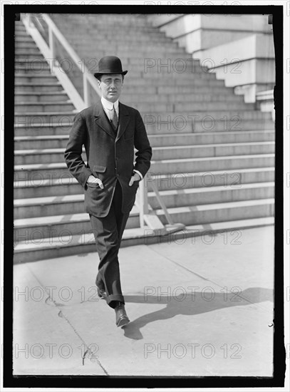 Franklin D. Roosevelt, between 1913 and 1917. Creator: Harris & Ewing.