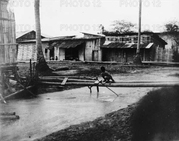 Ecuador - Scenes In Quayaquil, Ecuador, 1912. Creator: Harris & Ewing.