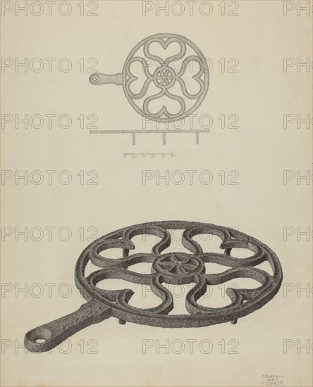 Pa. German Trivet, c. 1940.