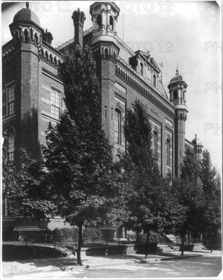 Franklin School, Wash., D.C, c1900.