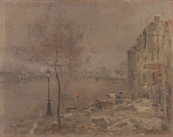 Boulevard Berthier, evening, c1890.