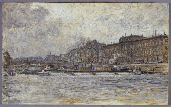 Hotel de la Monnaie and the Pont-Neuf, 1901.