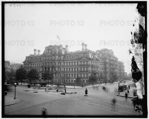 State, War & Navy Bldg, between 1910 and 1920.