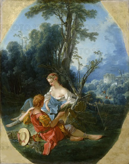 Pleasures of the Country, 1743. Creator: Boucher, François (1703-1770).