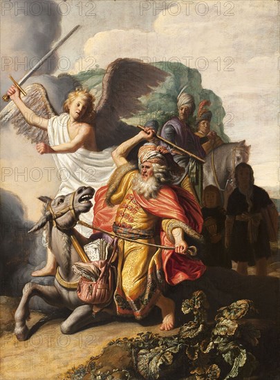 The Prophet Balaam's donkey, 1626.